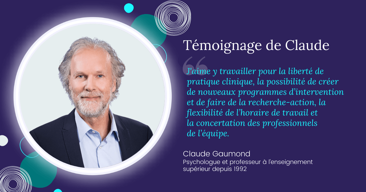 Témoignage de Claude Gaumond